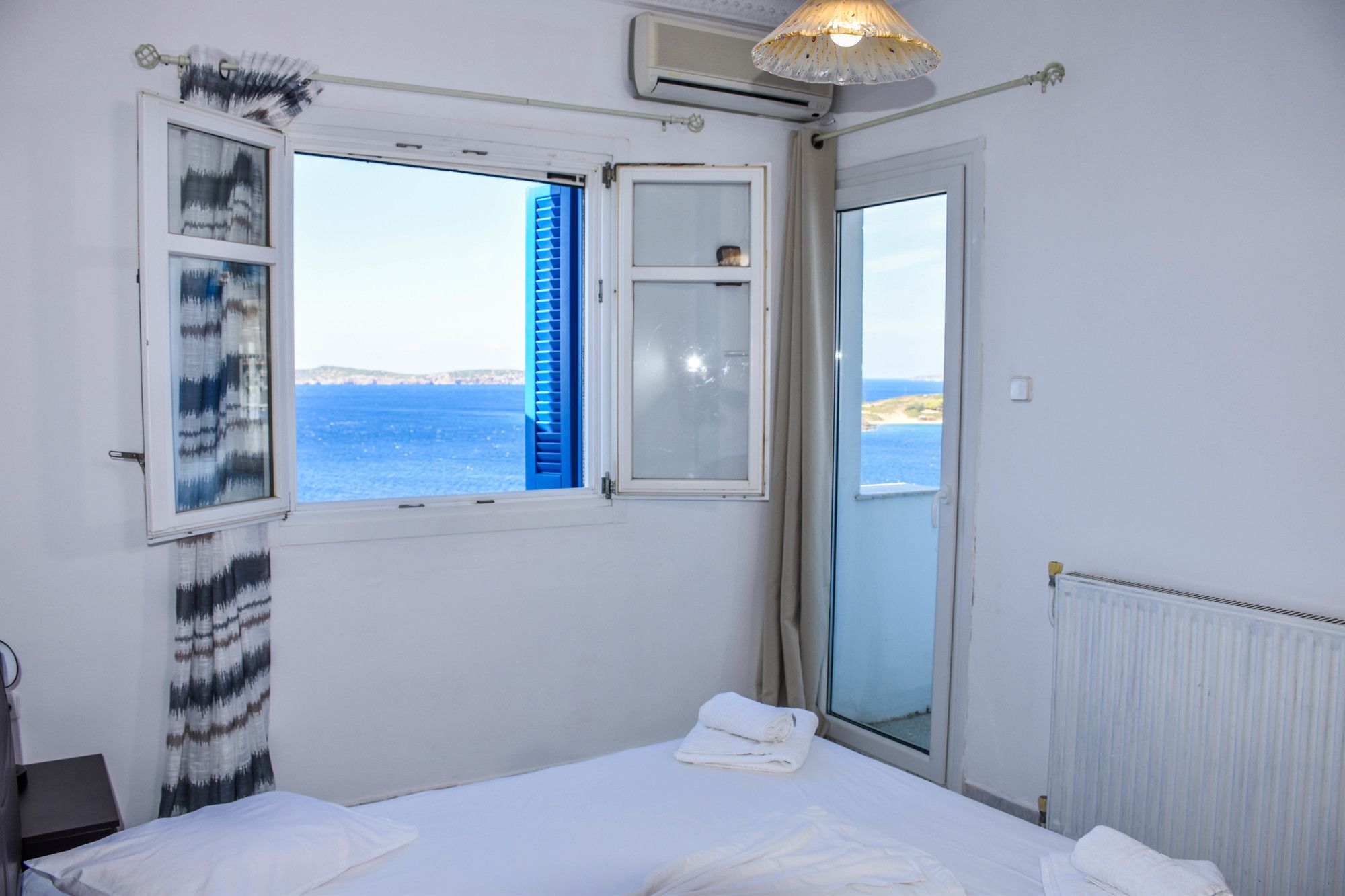 Aegean Sea View Villa Batsi  Exterior photo