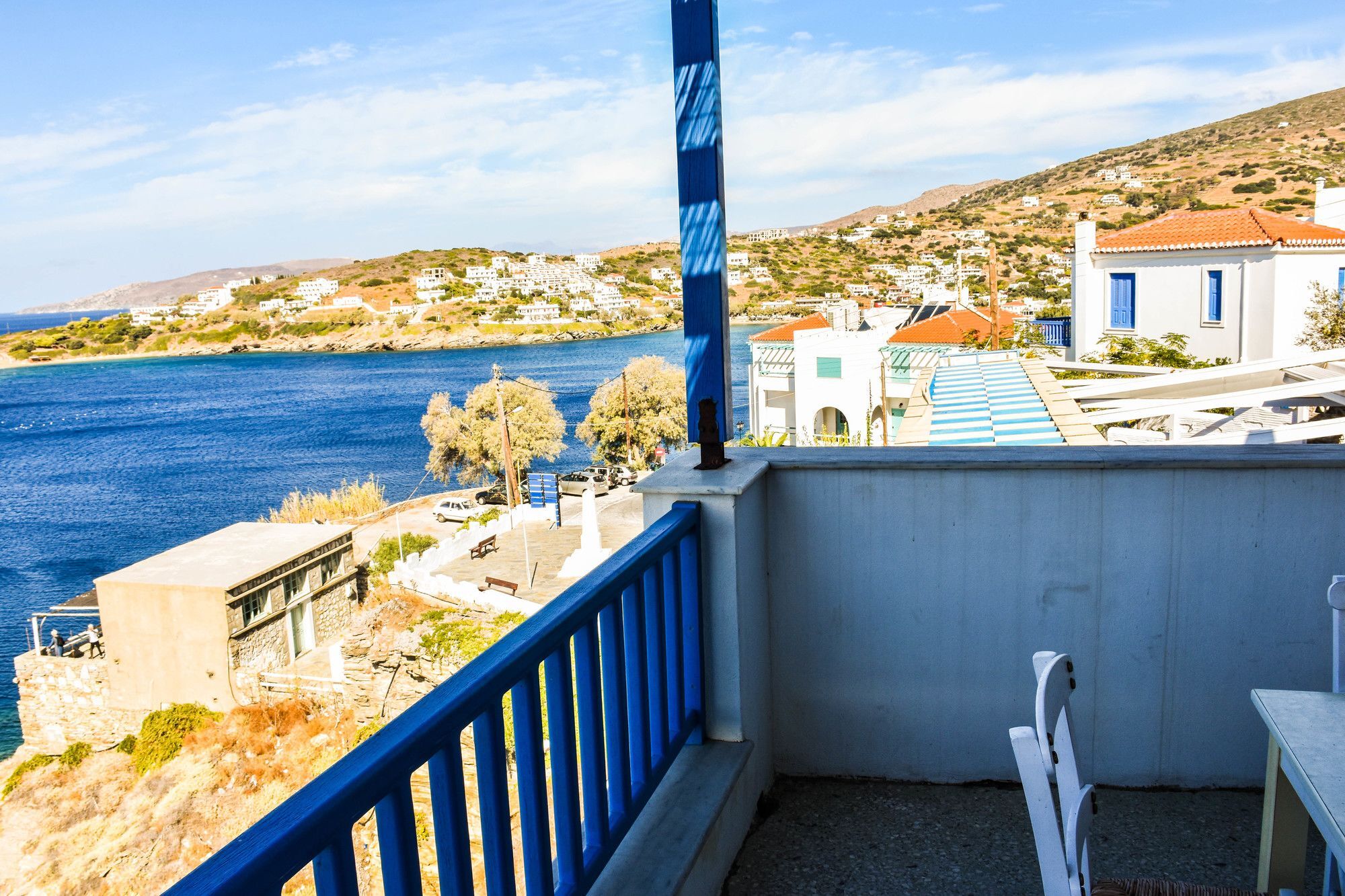 Aegean Sea View Villa Batsi  Exterior photo